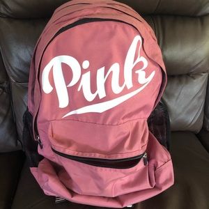 Pink gently used backpack!